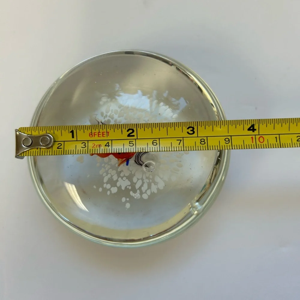 Vintage Murano Glass Aquarium fish Paperweight